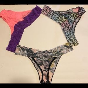 Hanky panky tricolor women’s one size 3pizas